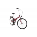 Mestský bicykel ROMET JUBILAT 2024 M Bordová